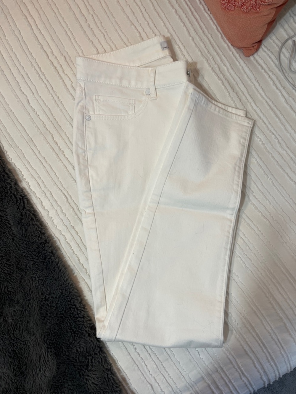 LOFT White Women's Slim Straight Jeans